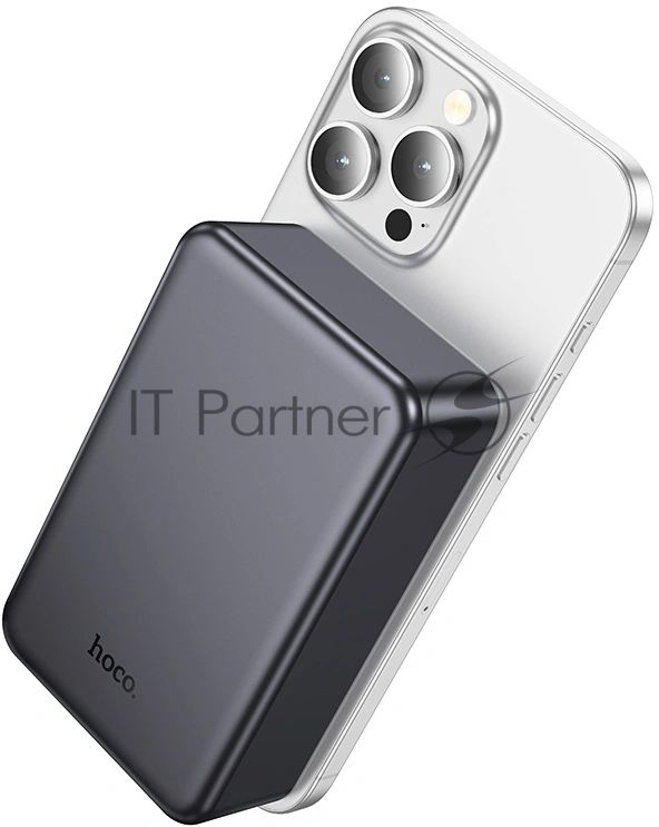 Мобильный аккумулятор Hoco J160 20000mAh 3A серый (64103)