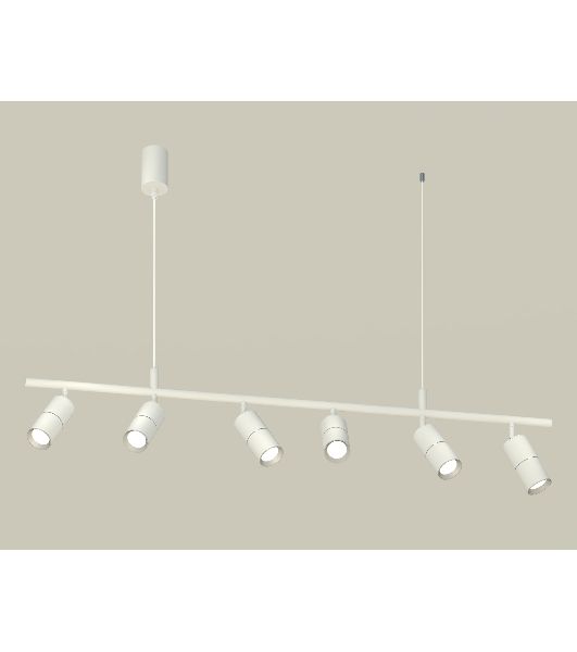 Светильник Ambrella light XB9005100/6 SWH/PSL белый песок/серебро полированное MR16 GU5.3 (С9005, С6301, A2060, N6104)