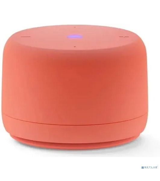 Умная колонка Яндекс Станция Лайт 2, 6Вт, компактная, 1 динамик, Matter, Wi-Fi, Bluetooth 5.0, Алиса, коралловый