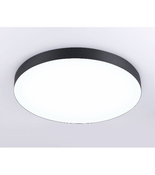 Потолочный светодиодный светильник Ambrella light FV5538 BK черный LED 90W 4200K D600*58 (Без ПДУ)