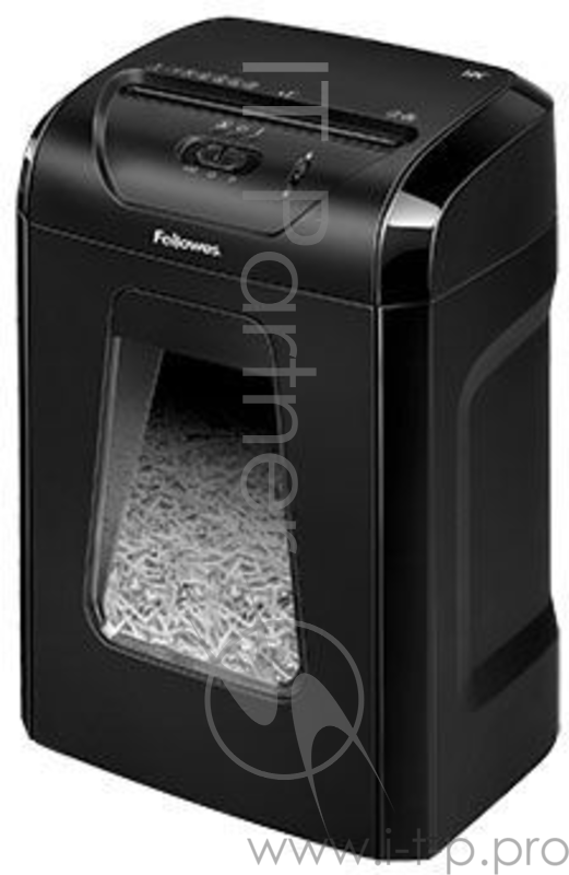 Шредер Fellowes PowerShred 12C FS-71201 DIN P-4, 4х40мм, 12лст., 18лтр.,Safety Lock