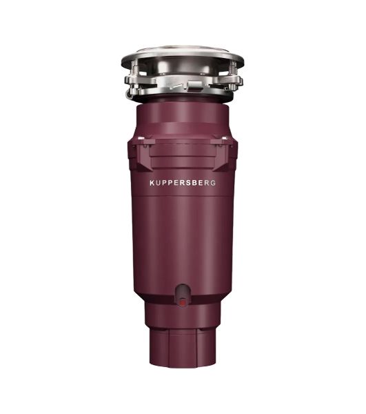 Измельчитель пищевых отходов Kuppersberg WSS 750 V, High-Tech, мощность 750 Вт, 3800-4200 об/мин, защита от перегрева, авто выключение, DC мотор, уровень шума 75 дБ, винный