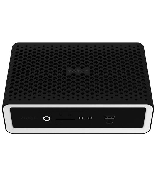 Платформа системного блока с ЦПУ Zotac ZOTAC ZBOX NANO, SFF, FANLESS, i7-1355U, 2 DDR5 SO-DIMM, M.2 SSD, 2.5"; SATAIII BAY, 2 GLAN, WIFI, BT, USBDRV, DP/HDMI, EU+UK PLUG
