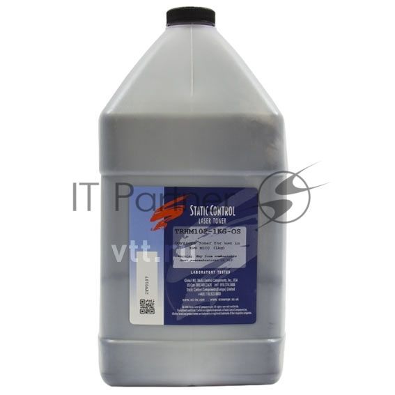 Тонер Static Control для HP LJ PM104/132, Bk, 1 кг, флакон