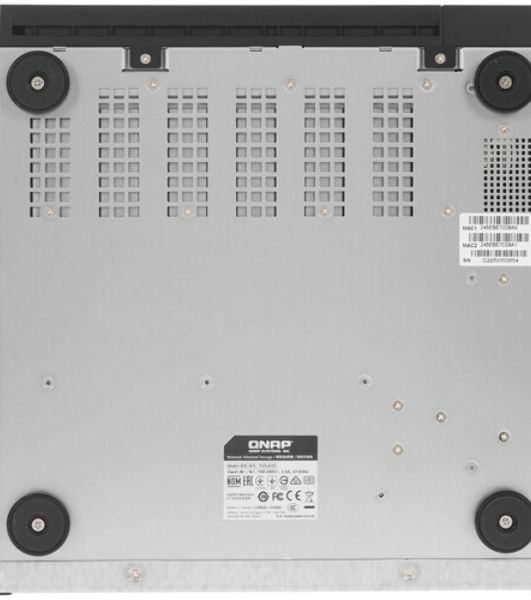 Сетевое хранилище без дисков SMB QNAP TVS-675-8G NAS, 6-tray w/o HDD, 2xM.2 SSD Slot, 1xHDMI-port. CPU 8-сore 64-bit x86 KX-U6580 2.5 GHz, 8GB DDR4 (1 x 8GB) up to 64GB (2 x 32GB), 2x 2.5 Gigabit LAN