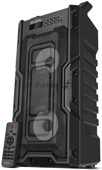 Колонка портативная Sven PS-435 черный 20W 2.0 BT/3.5Jack/USB 10м 2000mAh