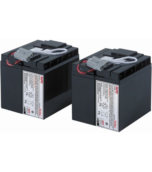 Батарея для ИБП APC RBC55 APC Replacement Battery Cartridge (2 шт. в уп-ке)