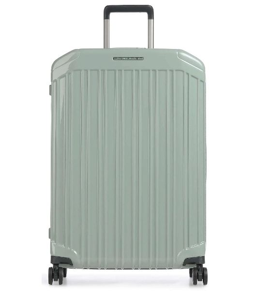 Чемодан Piquadro PQ LIGHT BV4427PQL/VE поликарбонат, зеленый