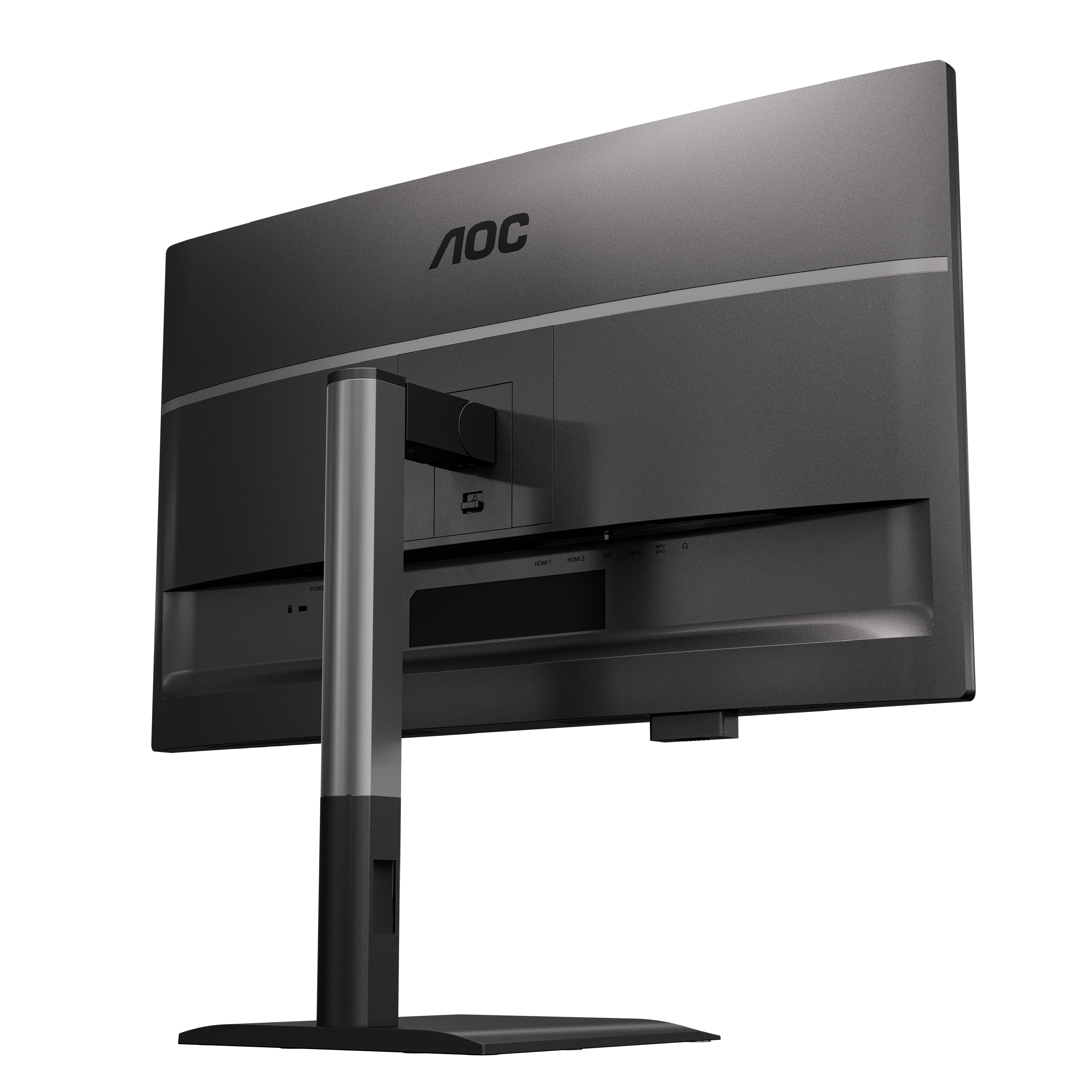 Монитор 27" AOC Q27P4U IPS 2560x1440, 120 Гц, 4 мс, 16:9, 350 кд/м², 2xHDMI 2.0, DP 1.2, USB-C (15 Вт PD), USB Hub (3x USB-A), 3.5 Jack, динамики (2x2 Вт), HDR10, Adaptive-Sync, черный