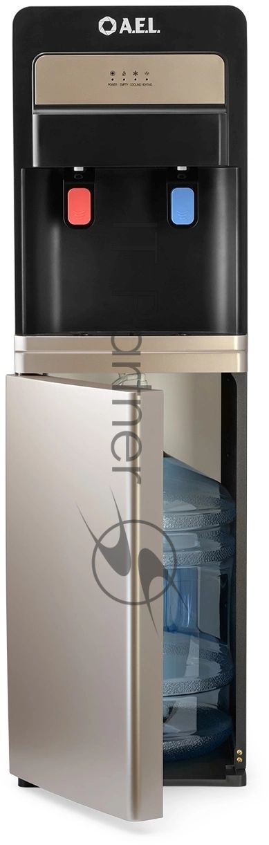Кулер для воды AEL LD-AEL-805a, нижняя загрузка, нагрев 95 °С, охлаждение 10 °С, чёрный