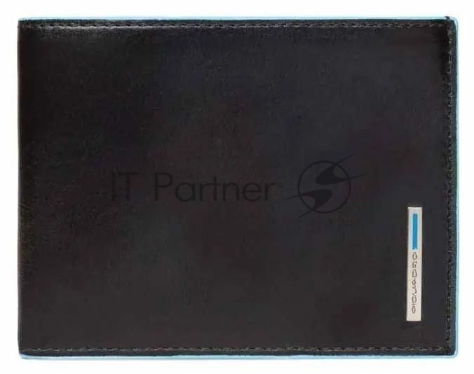 Кошелек мужской Piquadro Blue Square PU1241B2R/N черный натур.кожа