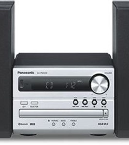 Микросистема Panasonic SC-PM250EE-S серебристый 20Вт/CD/CDRW/FM/USB/BT