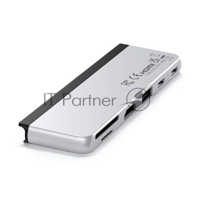 USB-концентратор двойной Satechi ST-HSP9P, USB Type-C, USB Type-C/SDXC/SDHC/SD/micro SD/USB/HDMI, USB
