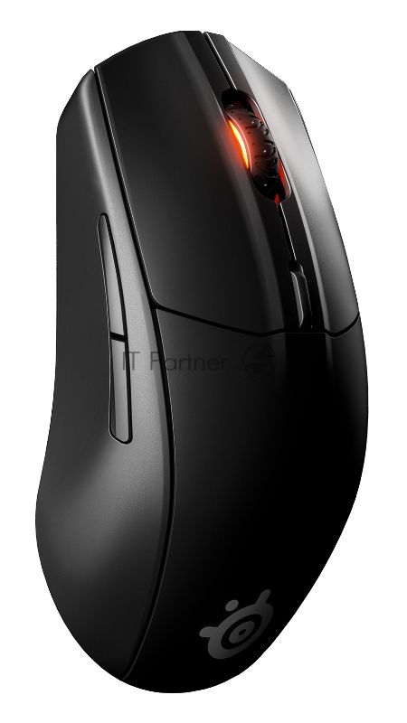 Мышь беспроводная SteelSeries Rival 3 черный, 18000 dpi, радиоканал, Bluetooth, USB, кнопки - 6