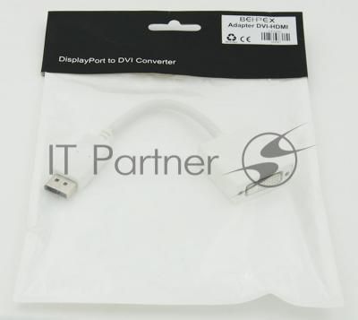 Переходник DisplayPort DisplayPort Behpex (m)/DVI (f)
