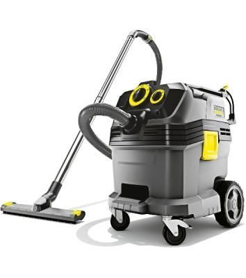 Строительный пылесос Karcher NT 30/1 Tact Te L серый, 1380 Вт, уборка сухая/влажная, пылесборник мешок/контейнер, 30 л