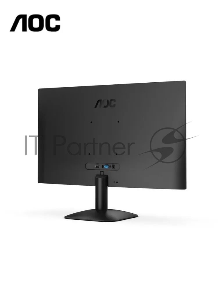 Монитор 23.8" AOC 24B31H IPS 1920x1080, 120 Гц, 4 мс (1 мс MPRT), 16:9, 300 кд/м², VGA, HDMI 1.4, 3.5 Jack, динамики (2x2 Вт), HDR10, Adaptive-Sync, черный