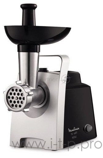 Мясорубка электрическая Moulinex ME108832 1400Вт черный