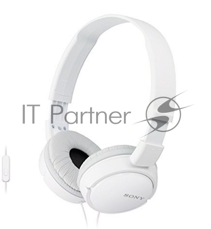 Наушники Sony MDR-ZX110APW белый