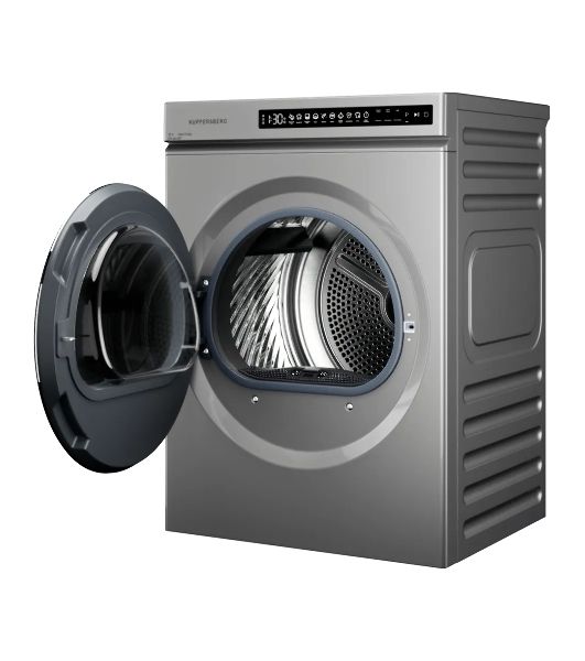 Сушильная машина Kuppersberg DM 561 GR серый, 10 кг, сушка - конденсационная, программ - 10, 60 x 85 x 58 см