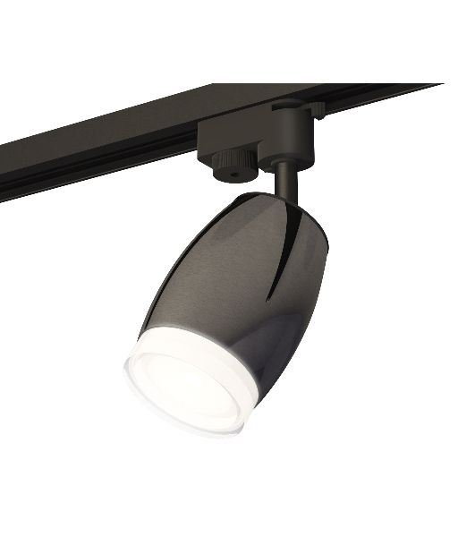 Светильник Ambrella light XT1123012 DCH/SBK/FR черный хром/черный песок/белый матовый MR16 GU5.3 (A2521, C1123, N7160)