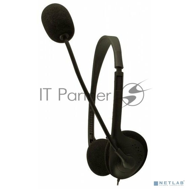 Проводные наушники Smartbuy SBH-5000 Ez-Talk черный, накладные, Jack 3.5 мм