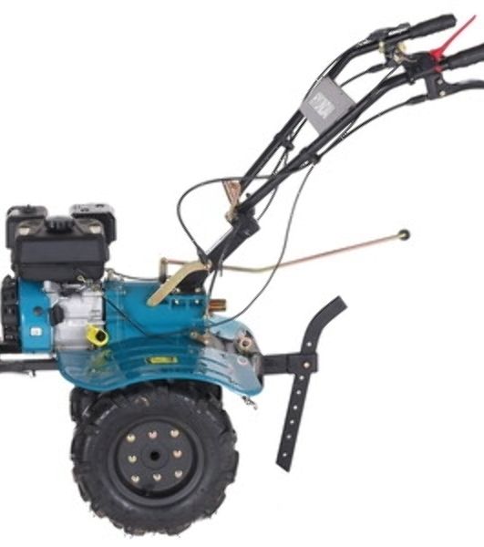 Мотоблок с комплектом колес Hyundai T1300 (HYUNDAI IC210 4-х такт, 7,0 л.с, ширина 90 см, глубина 30 см, 93 кг, 2 вперед, 1 назад)