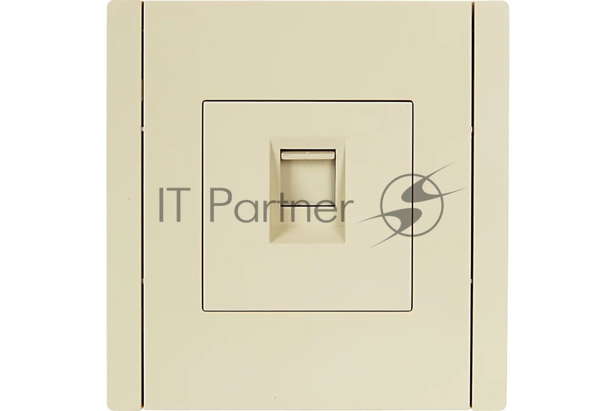 Розетка компьютерная RJ45 кат.6 IEK FORTE&PIANO FP431 ваниль