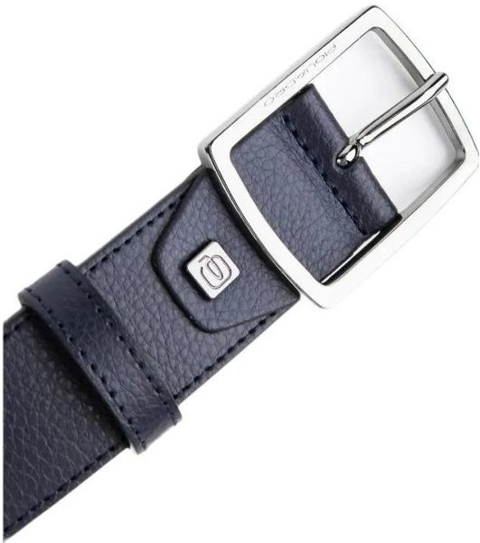 Ремень мужской Piquadro Modus CU6744MOS/BLU 125х3.5 см синий натур.кожа