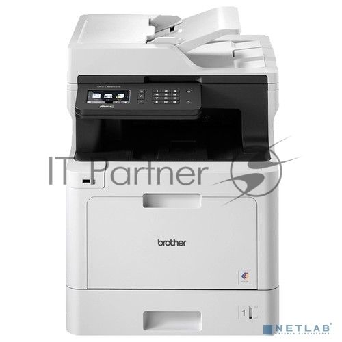 МФУ лазерное Brother MFC-L8690CDW, цветной лазерный A4 Duplex Net WiFi серый/черный