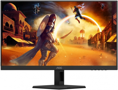 Монитор 23.8" AOC 24G4HRE Fast IPS 1920x1080, 200 Гц, 1 мс, 16:9, 300 кд/м², 2xHDMI, DisplayPort, HDR, Flicker Free, Low Blue Light, черный