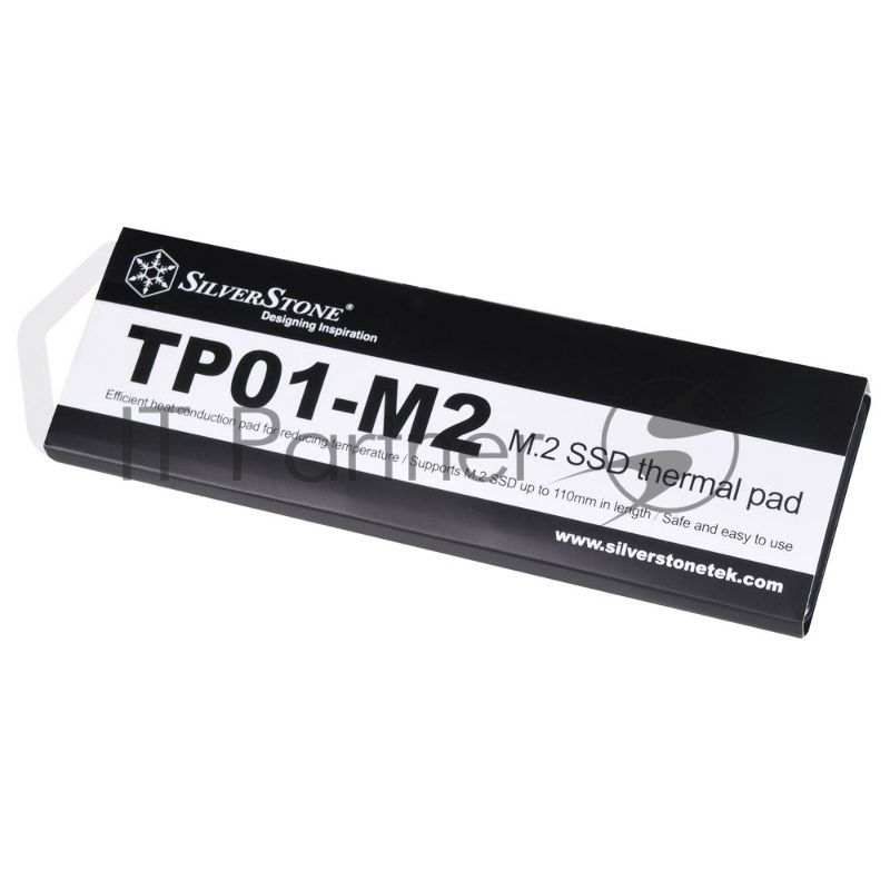 Термопрокладка Silverstone G560TP01M200010 Efficient heat conduction pad for reducing temperature,Supports M.2 SSD up to 110мм in length,Safe and easy to use