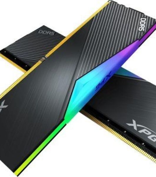 Оперативная память XPG Lancer, DDR5, 32Gb (2x16Gb), 6400MHz, CL32, DIMM, с радиаторами, RGB, черный