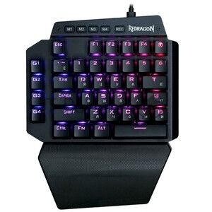 Клавиатура Redragon Nagato проводная, USB Type-A, чёрный