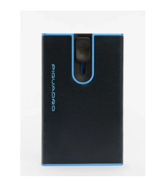 Ремень мужской Piquadro Blue Square CUBOX15B2R/BLU2, синий, натур.кожа