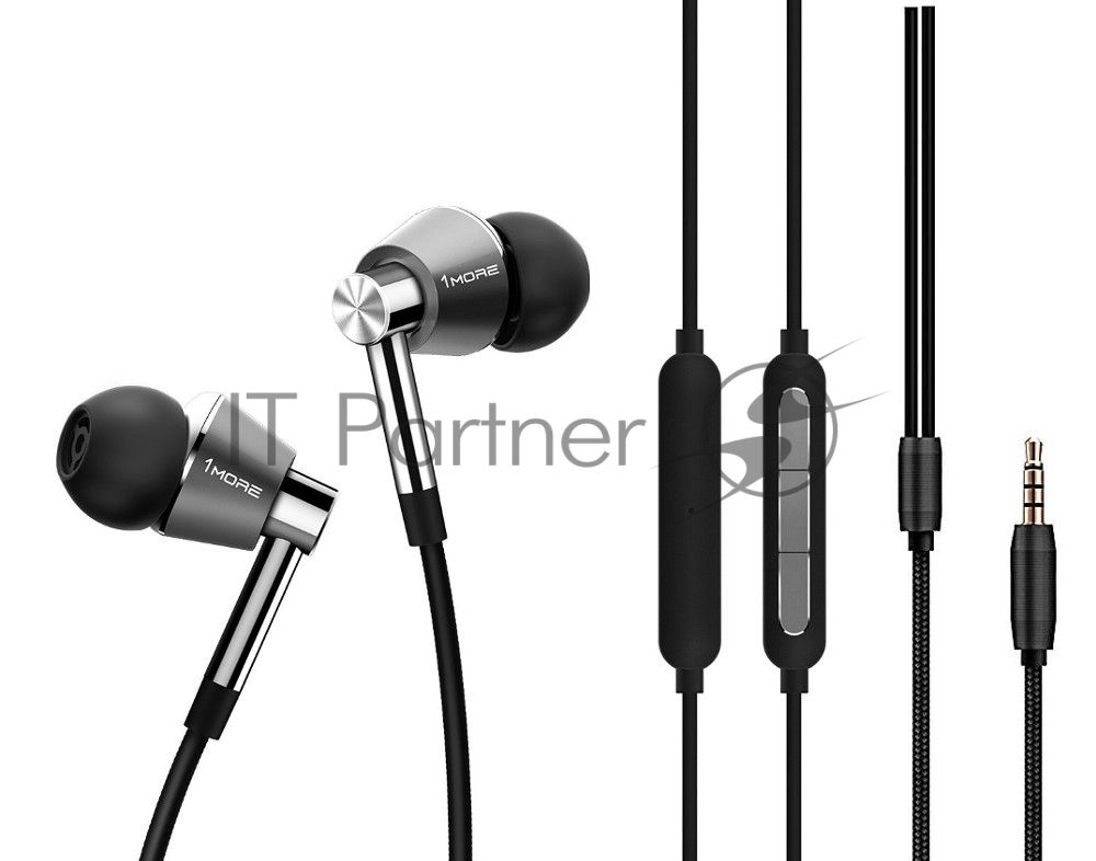 Наушники 1MORE Triple-Driver In-Ear Headphones E1001-Silver