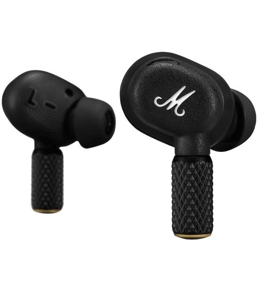 Наушники TWS Marshall Motif II черный, внутриканальные, Bluetooth, активное шумоподавление, беспроводная зарядка, до 6 ч