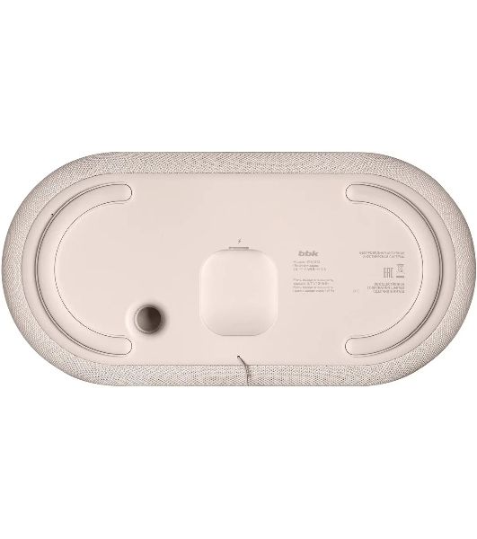 Портативная колонка BBK BTA1212 бежевый 10W 2.0 BT 10м 1800mAh