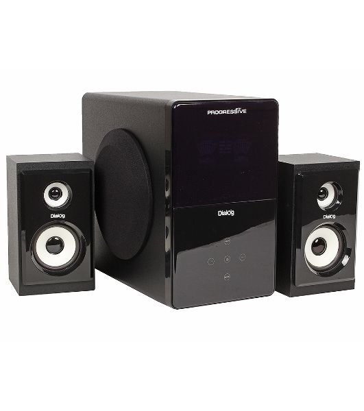 Акустическая система Dialog Progressive AP-220 черный 2.1, 30W+2*12W RMS, USB+SD reader