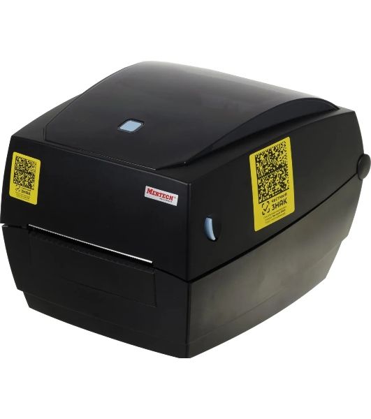 Термопринтер Mertech MPRINT TLP100 TERRA NOVA (для печ.накл.) стационарный черный