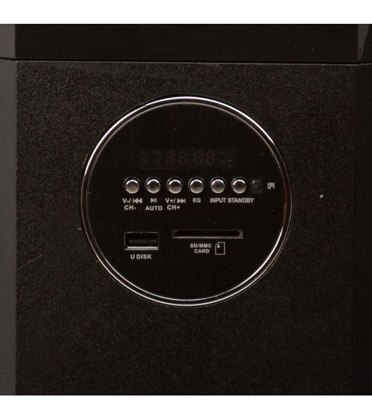 Колонка ELTRONIC 08" (20-82 HOME SOUND) динамик 6шт/2х8"; 2х4"; 2х1.5" комплект 2 колонки черный