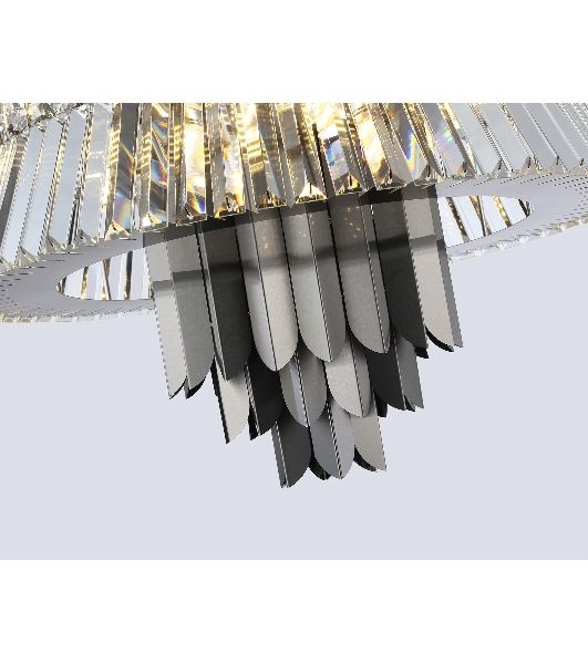 Люстра Ambrella light LH41020/12 BK/CL черный/прозрачный E14*12 max 40W D560*660