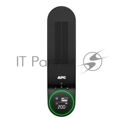 Источник бесперебойного питания APC Back-UPS Pro for Gaming, 2200VA/1320W, 230V, 4xSchuko and 2xIEC C13 outlets, RGB Lights, Data/DSL protrct, 2x Type A and 1x Type C USB, Midnight (черный), 1 year warranty