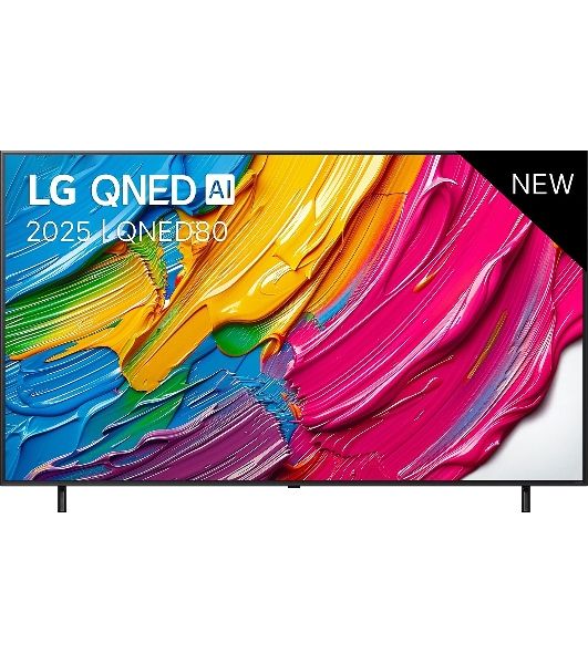 Телевизор LG 75" 75QNED80A6A черный Edge LED 4K UHD 60Hz Smart TV WebOS