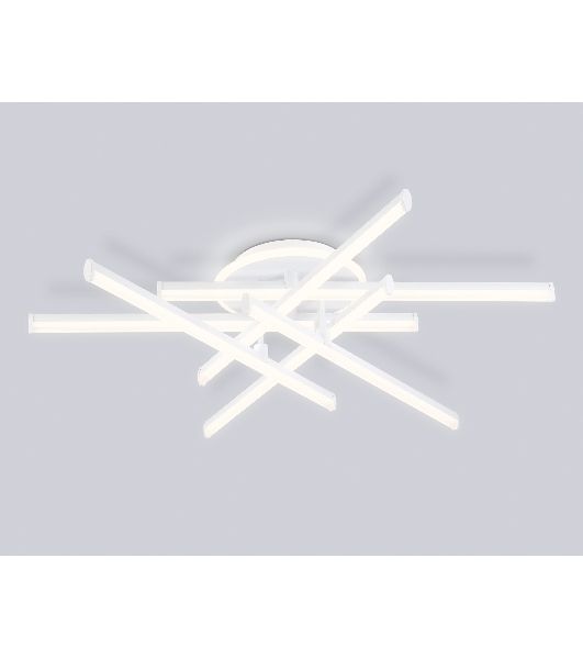 Потолочный светодиодный светильник Ambrella light FL6251 WH белый 97W 3000K-6400K 805*760*170 (ПДУ ИК)