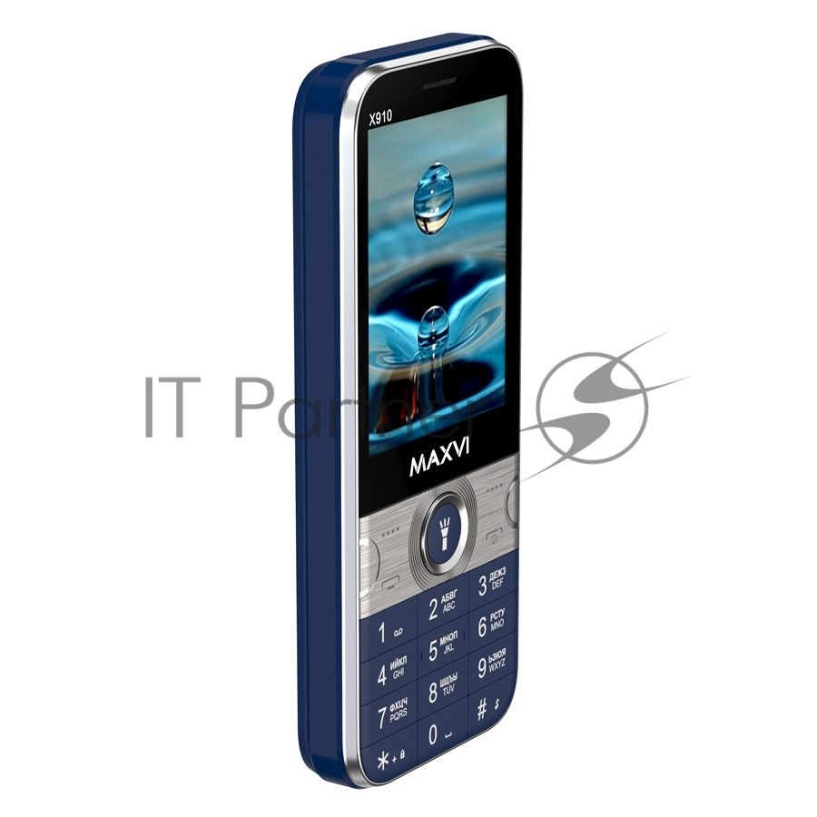Мобильный телефон Maxvi X910 синий