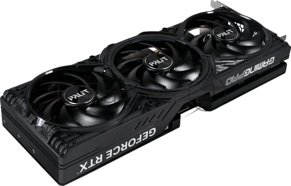 Видеокарта Palit GeForce RTX 5070 Ti GamingPro-S OC, 16 GB GDDR7, 256 bit, 3xDisplayPort, HDMI, GPU 2482 MHz
