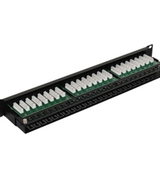 Патч-панель Sysmatrix PP 1901U.S485EU.M 19" 1U 48xRJ45 кат.5E