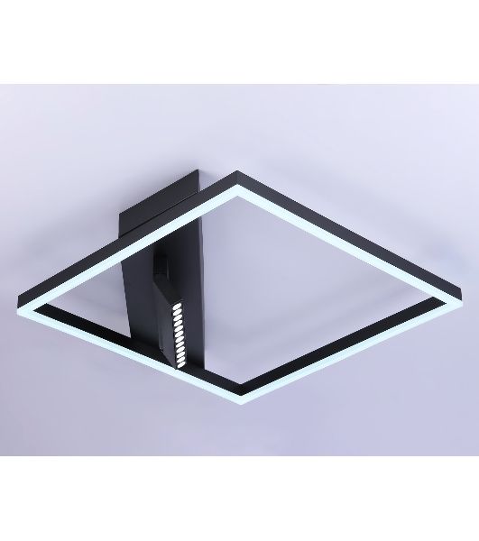 Светильник Ambrella light FL51464/1+1 BK черный 70W 3000K-6400K+4200K 500*500*110 (ПДУ РАДИО 2.4G)