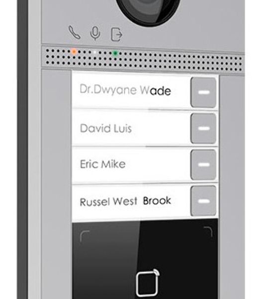 Видеопанель Hikvision DS-KV8413-WME1(C) цветной сигнал цвет панели: серый